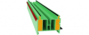 Profil podokienny metal-plast daszek