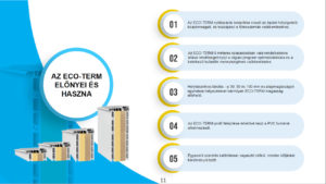 AZ ECO-TERM ELŐNYEI ÉS HASZNA